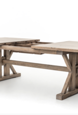 Tuscanspring Ext Dining Table 72"/96" in Sundried Wheat