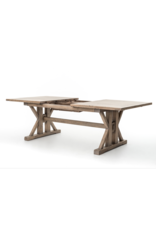 Tuscanspring Ext Dining Table 72"/96" in Sundried Wheat