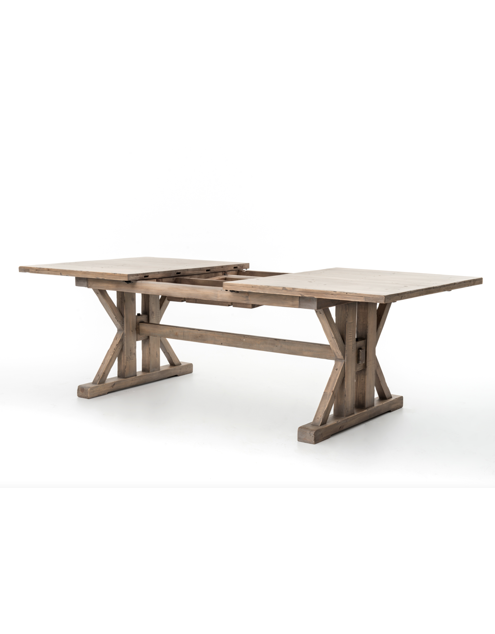 Tuscanspring Ext Dining Table 72"/96" in Sundried Wheat