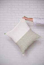 Layla Linen Pillow Green 20x20