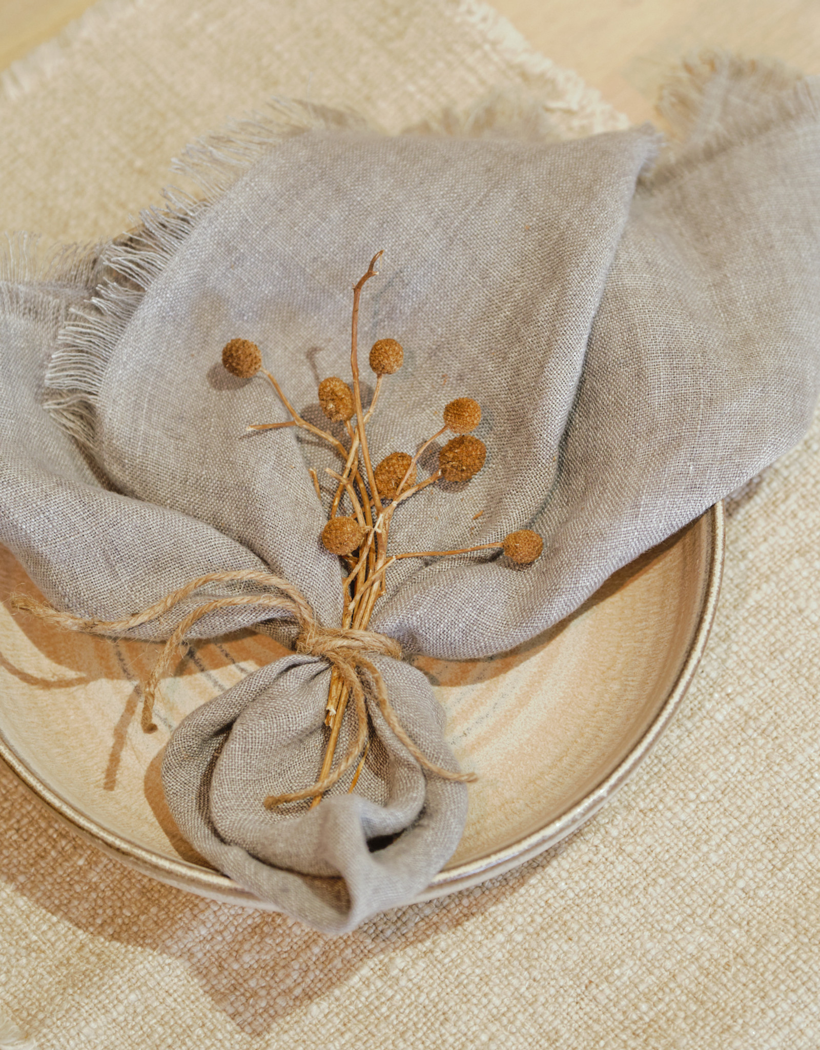 Linen Napkins- Chambray S/4