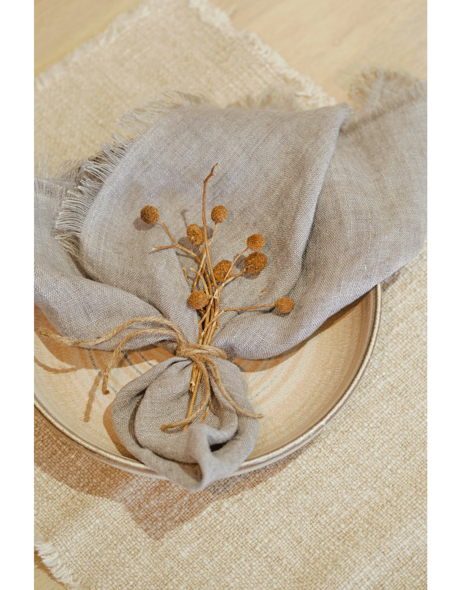 Linen Napkins- Chambray S/4