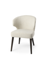 Niles Wingback Dining Chair in Cream