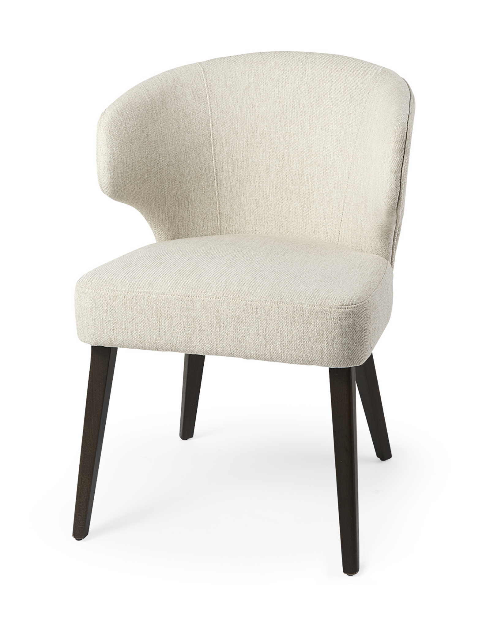 Niles Wingback Dining Chair in Cream