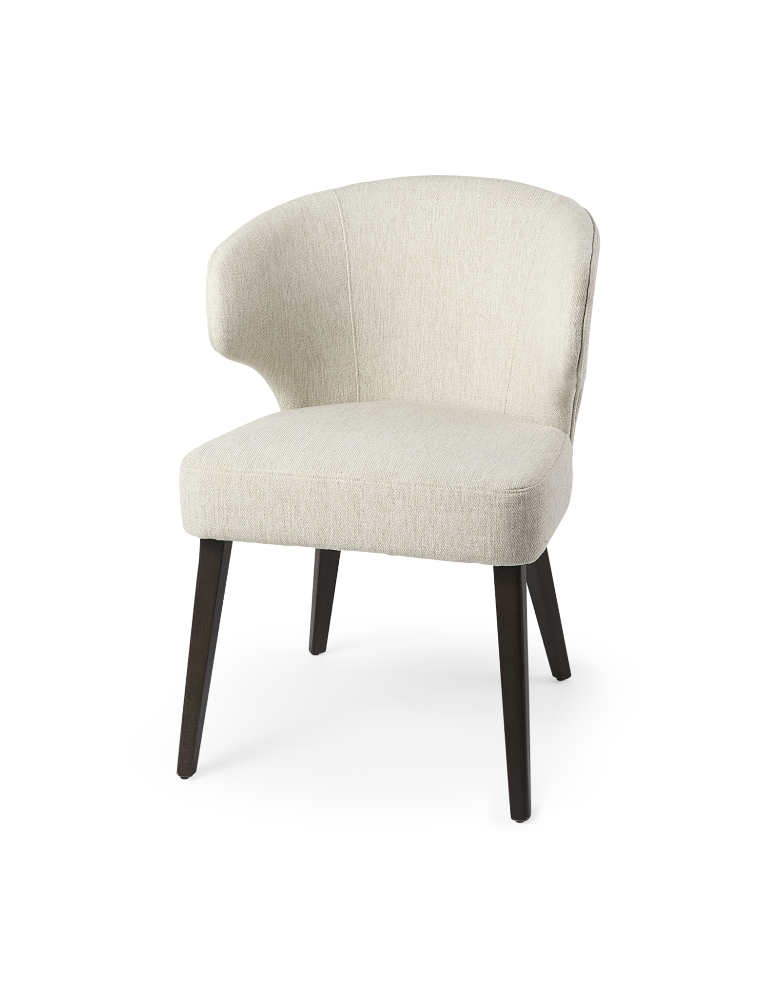 Niles Wingback Dining Chair in Cream