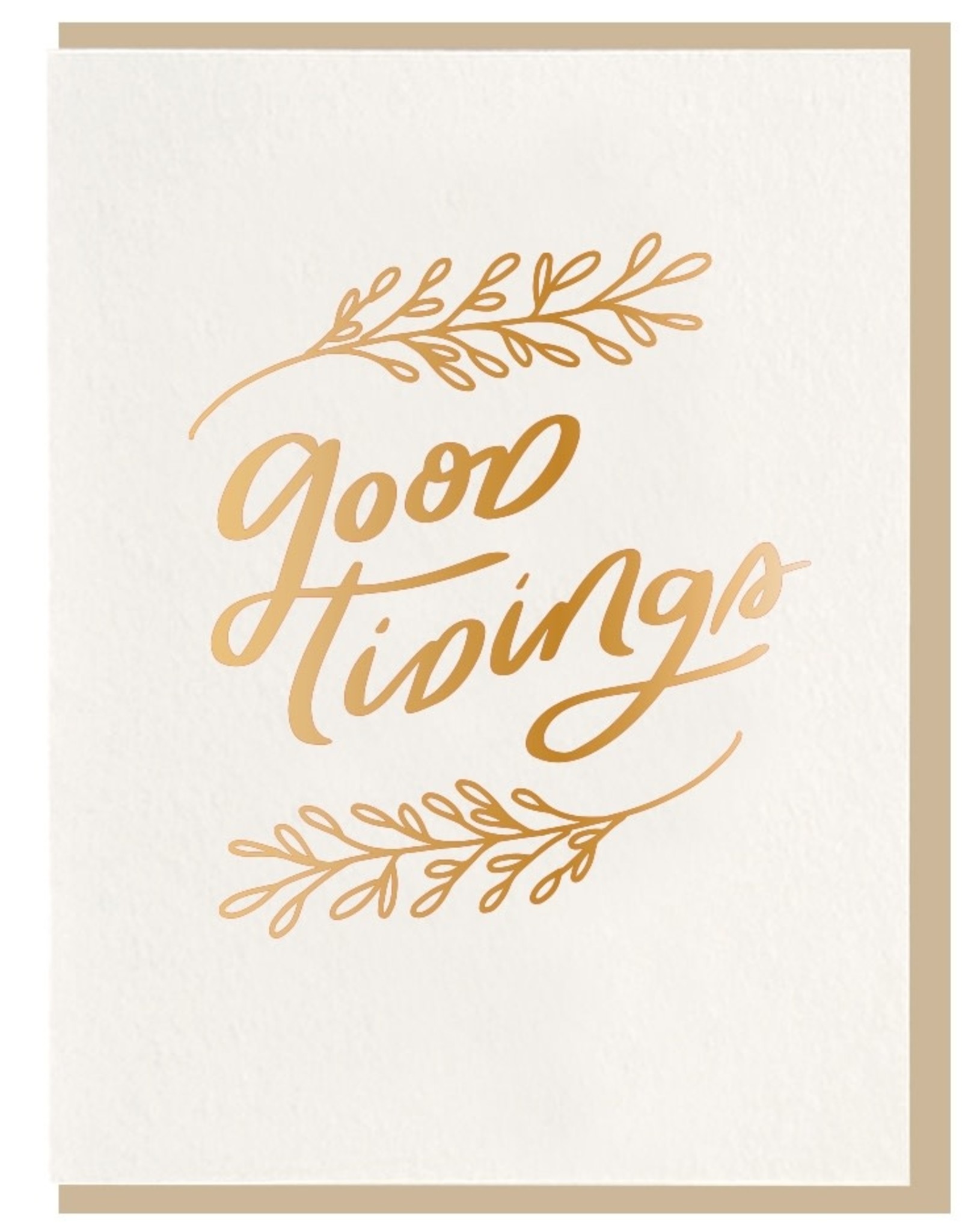 Good Tidings - Foil Card