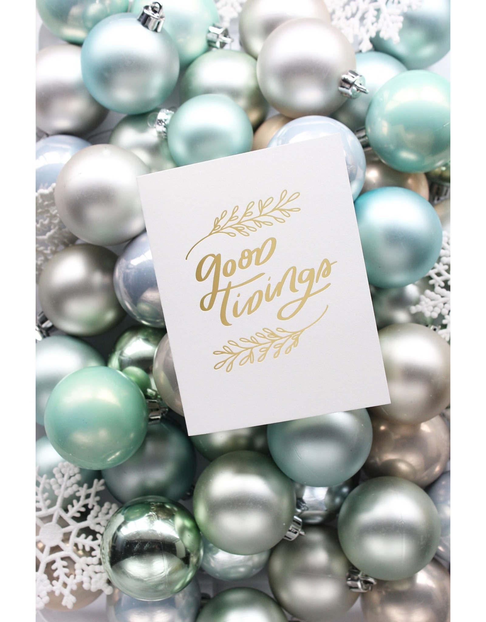 Good Tidings - Foil Card