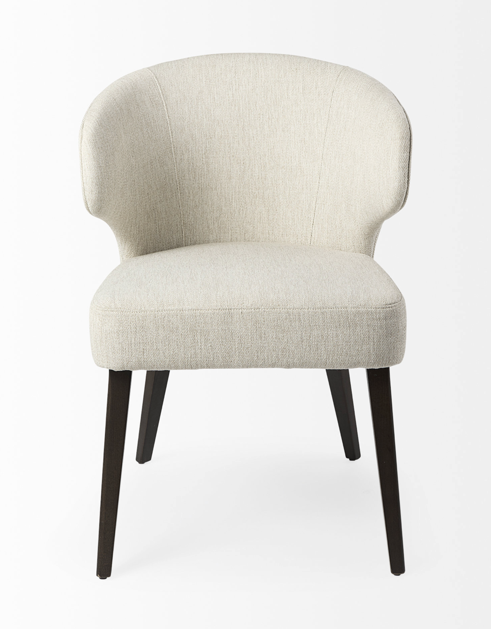 Niles Wingback Dining Chair in Cream