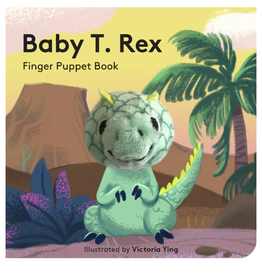 Baby T. Rex Finger Puppet Book