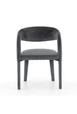 Hawkins Dining Chair in Charcoal Velvet