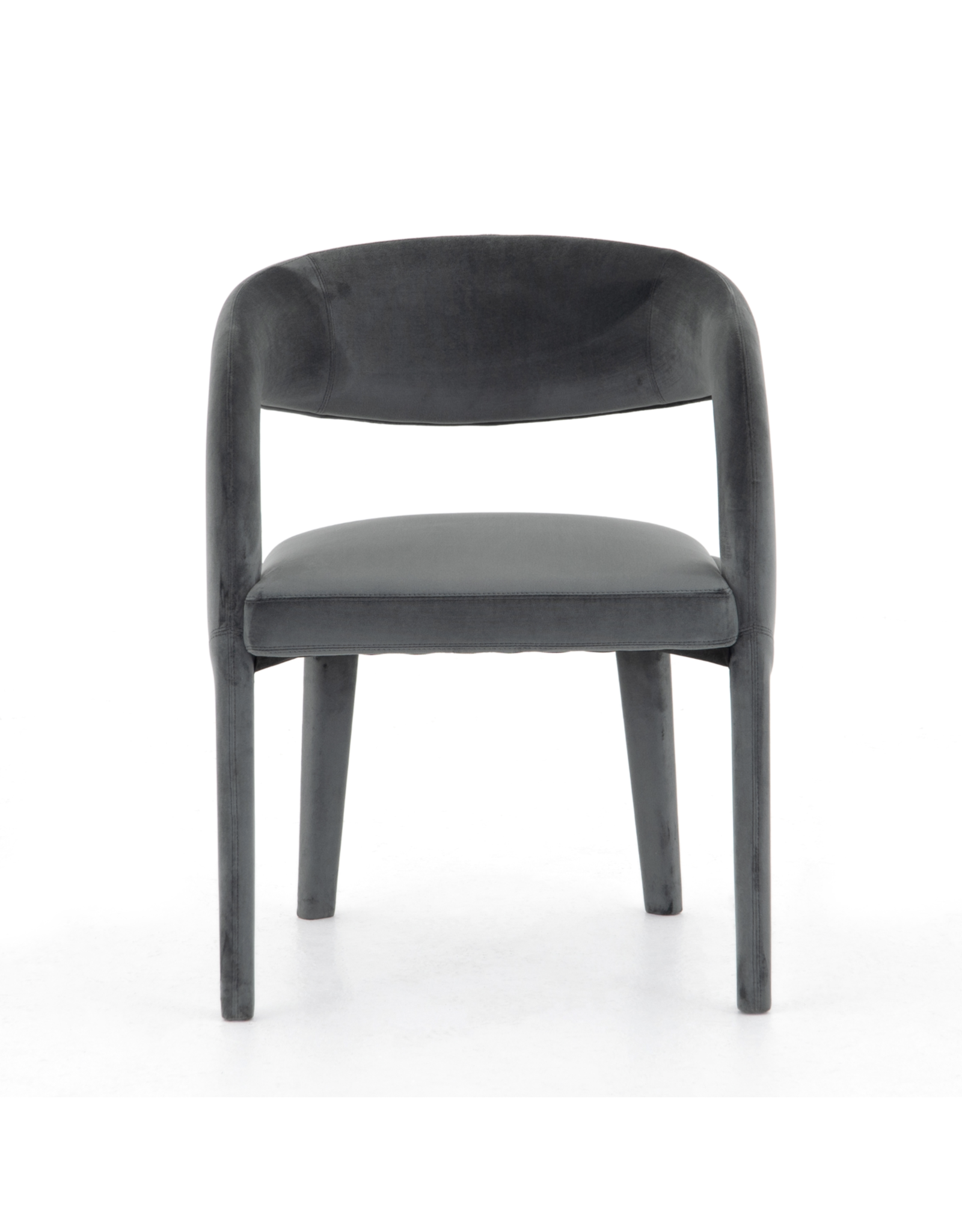 Hawkins Dining Chair in Charcoal Velvet