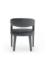 Hawkins Dining Chair in Charcoal Velvet
