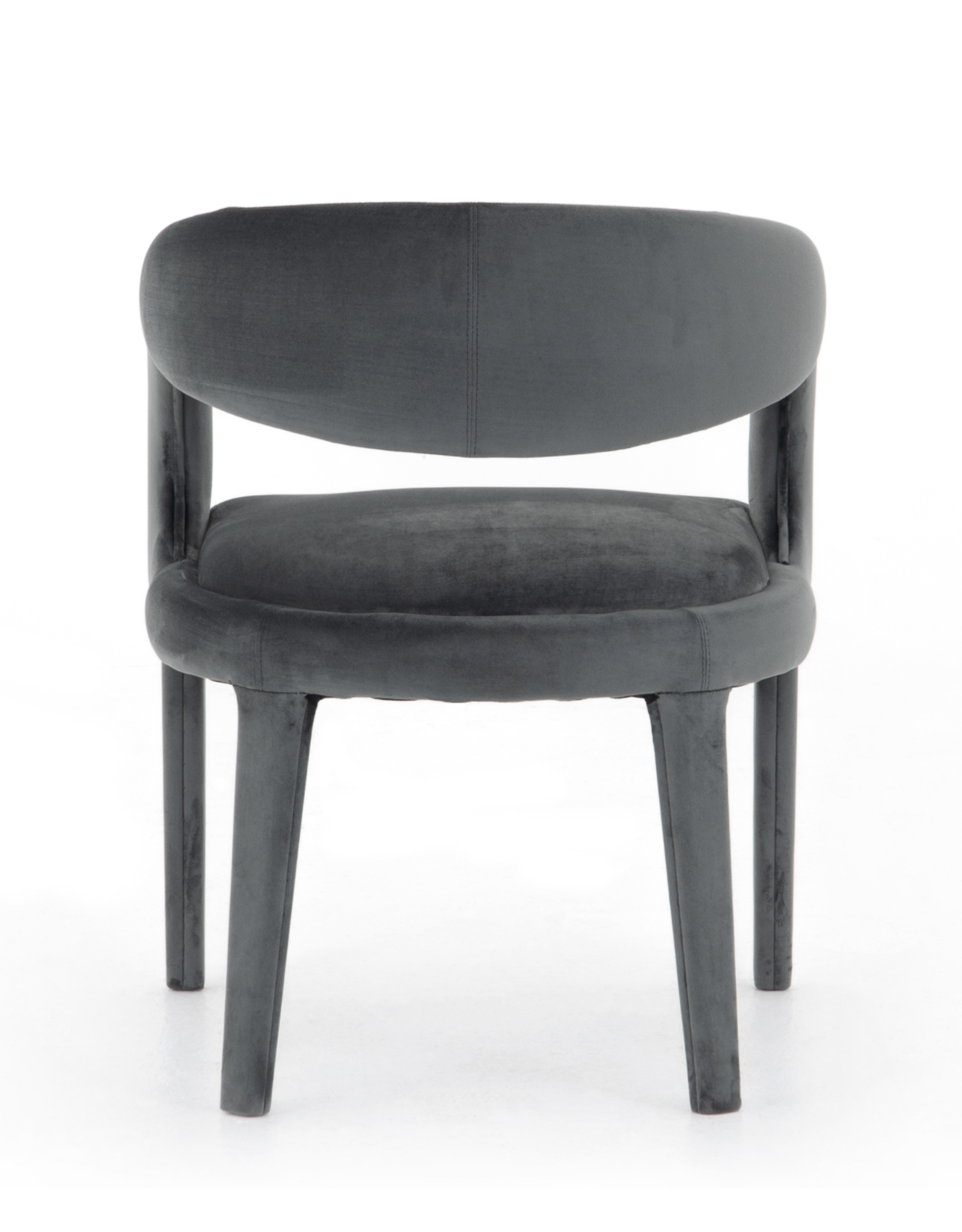 Hawkins Dining Chair in Charcoal Velvet