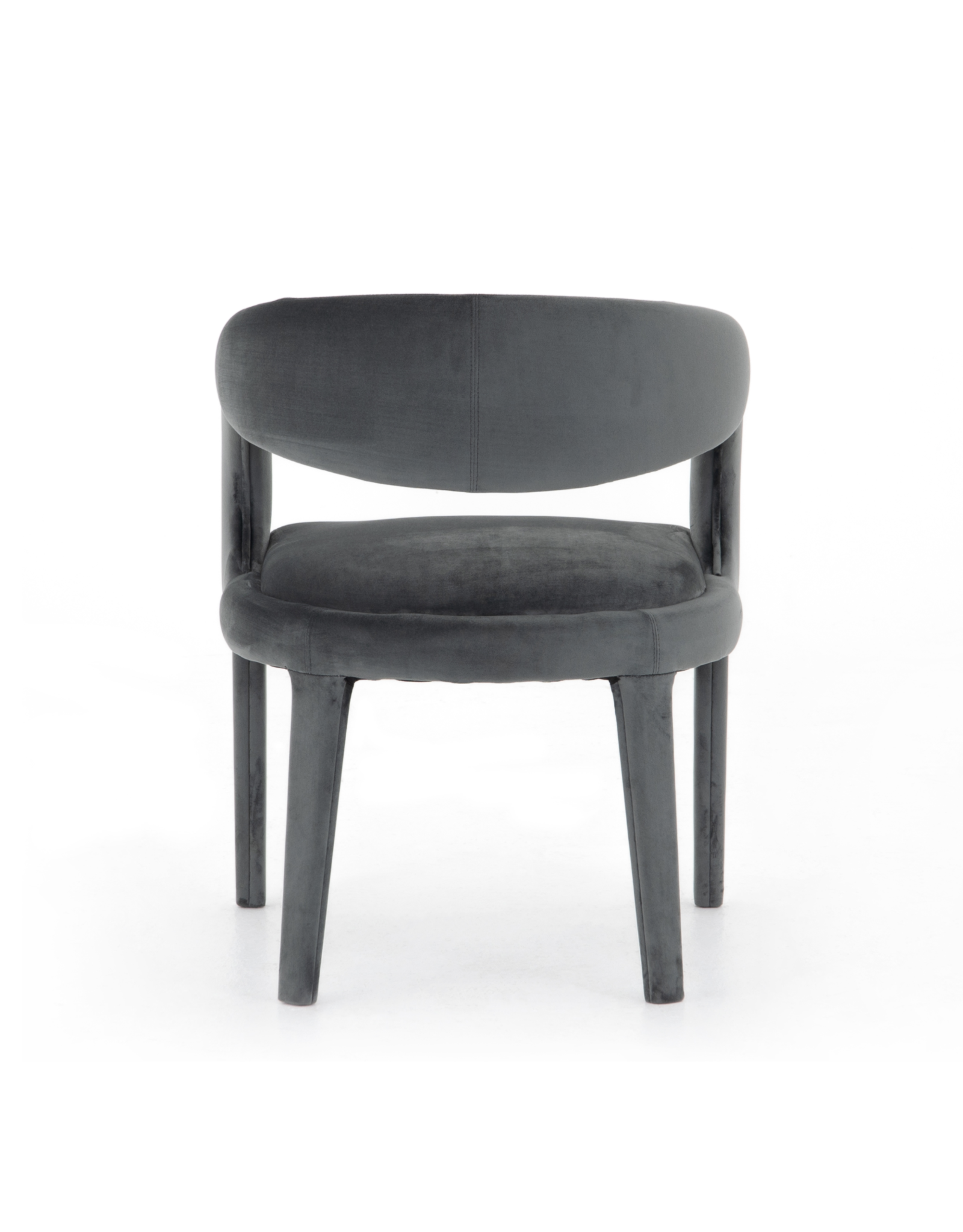 Hawkins Dining Chair in Charcoal Velvet