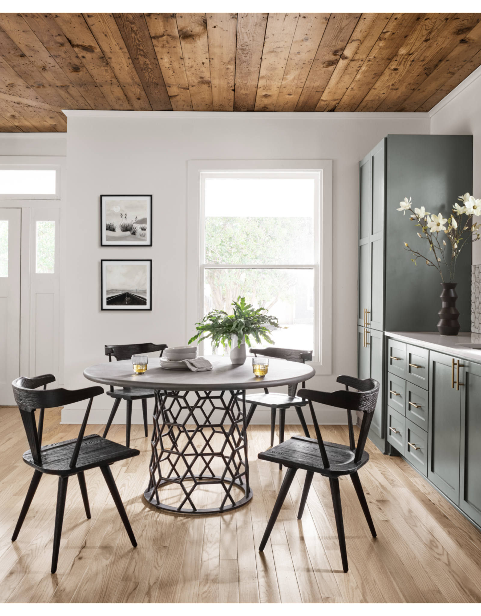 Ripley Dining Chair - Black Oak