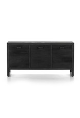 Lorne Media Console in Dark Reeded Totem