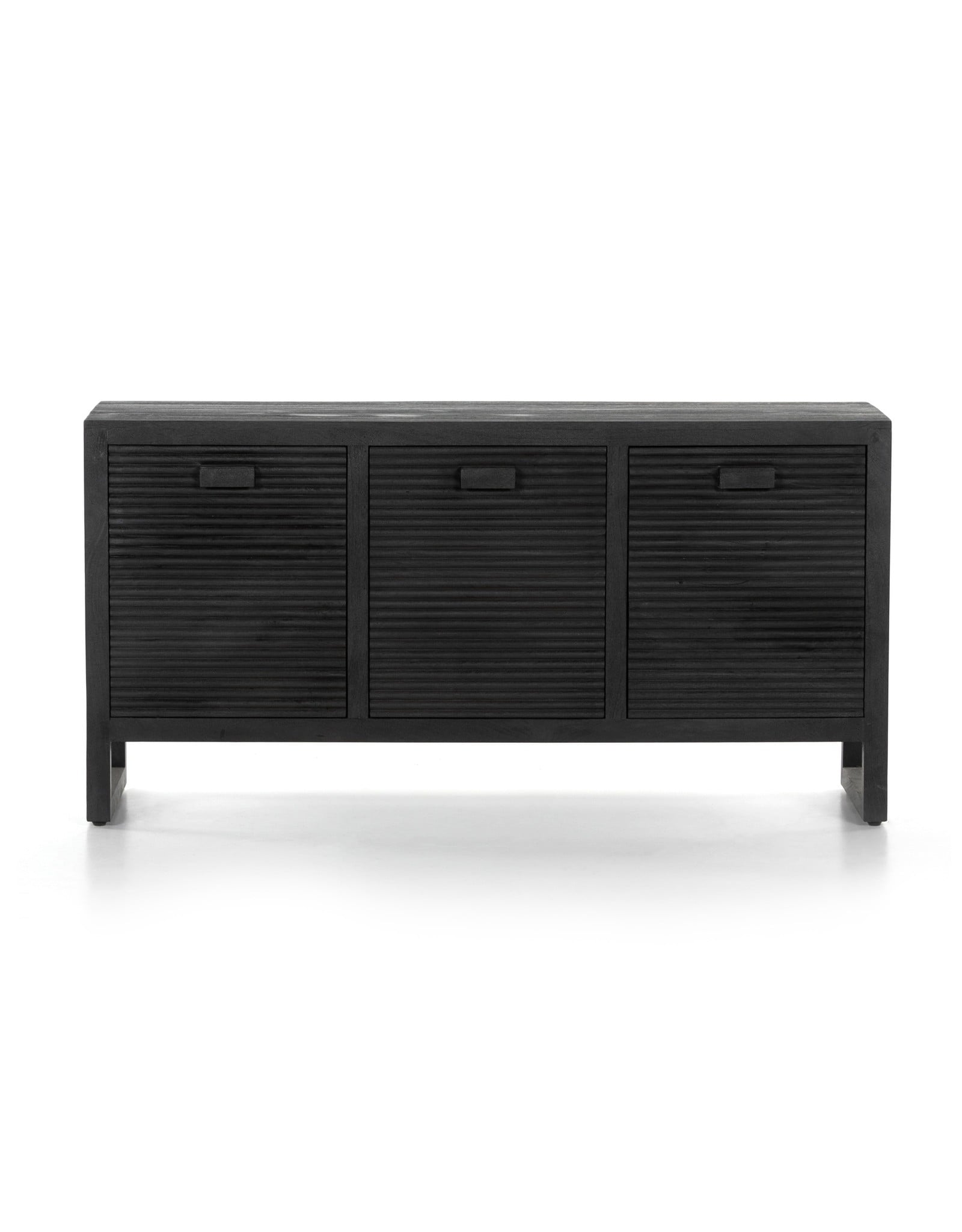 Lorne Media Console in Dark Reeded Totem