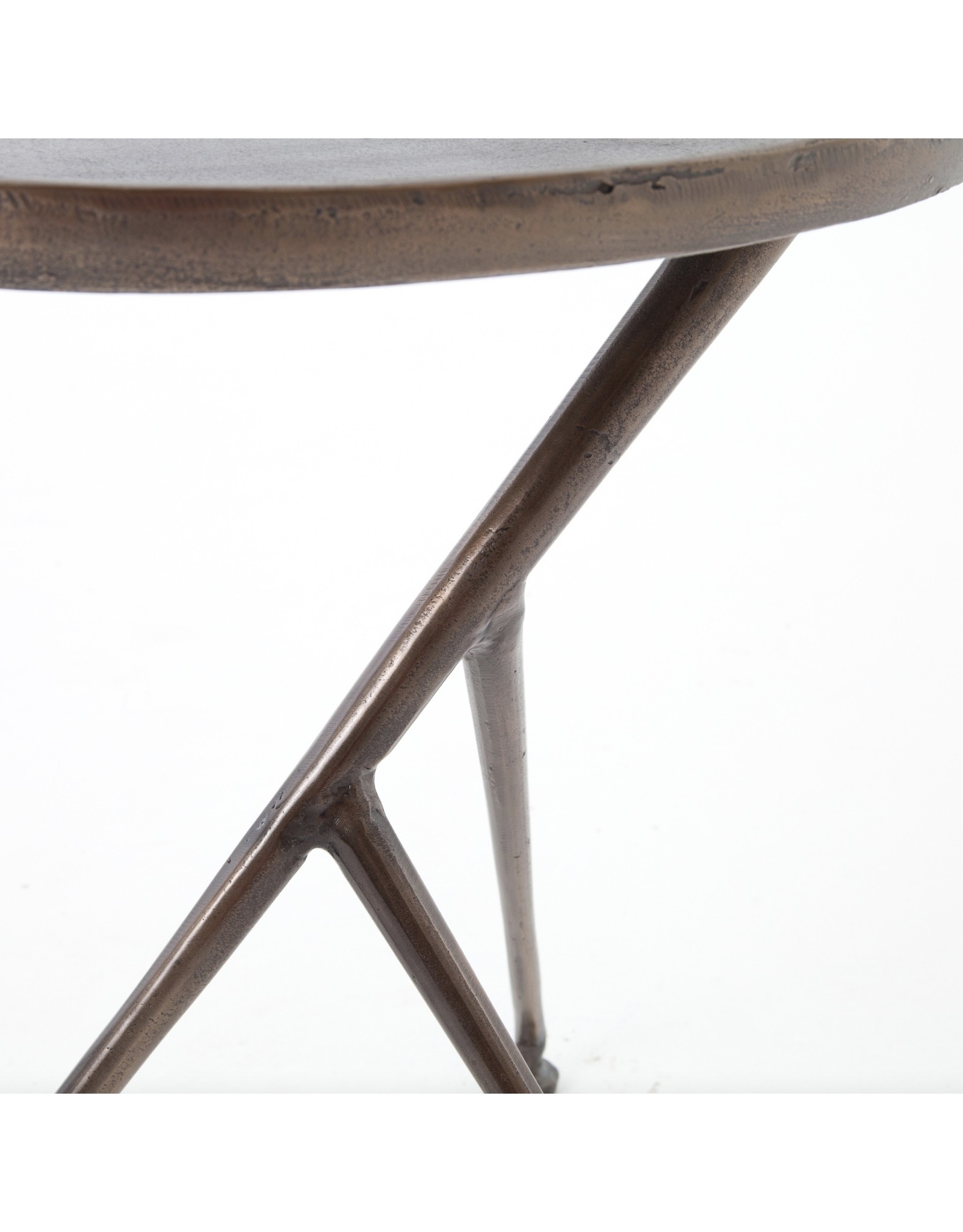 Schmidt Accent Table -  Antique Rust