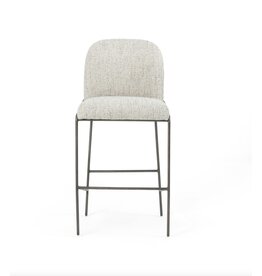 Astrud Bar Stool -Lyon Pewter