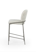 Astrud Bar Stool -Lyon Pewter