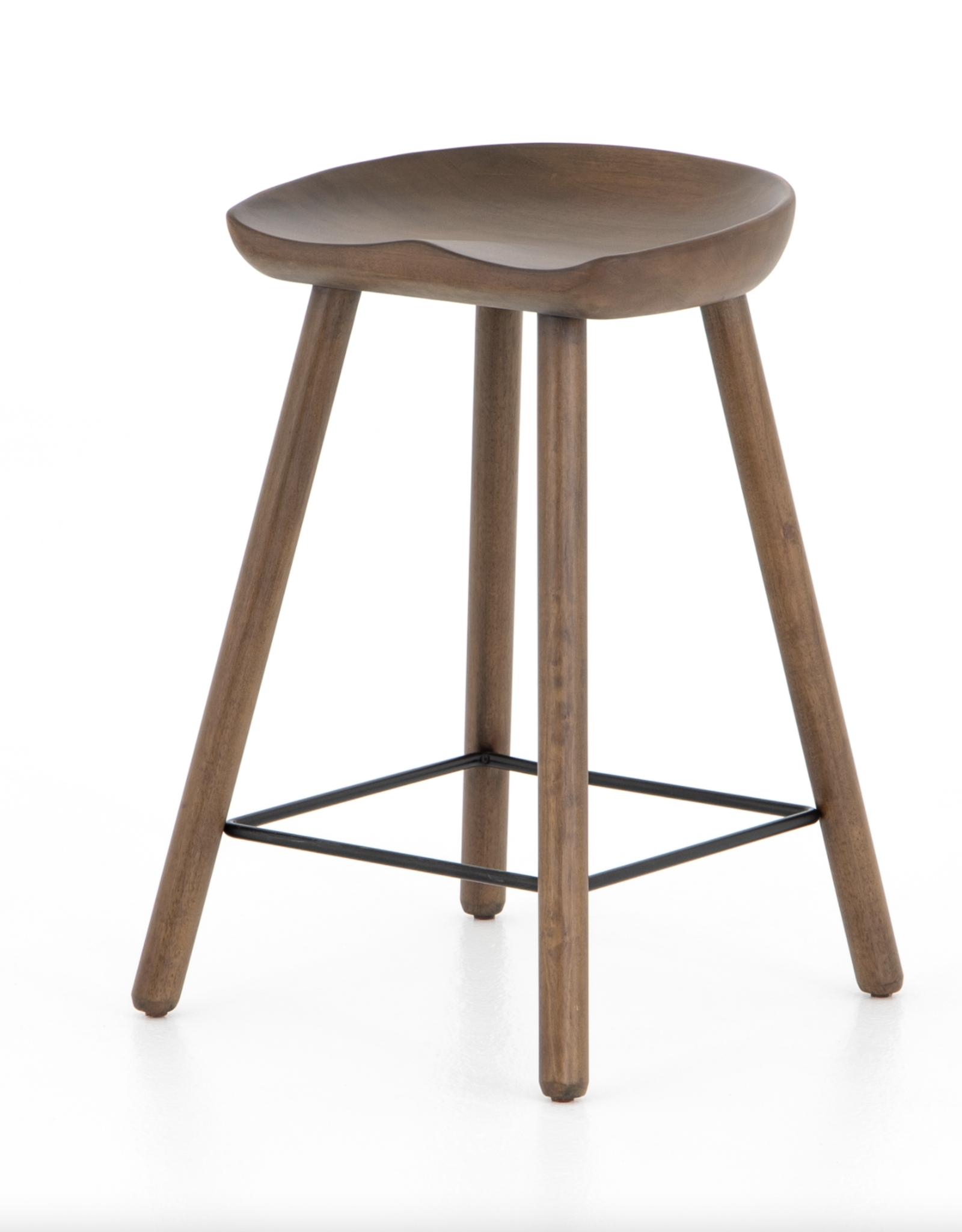 Barrett Wood Barstool - Parawood