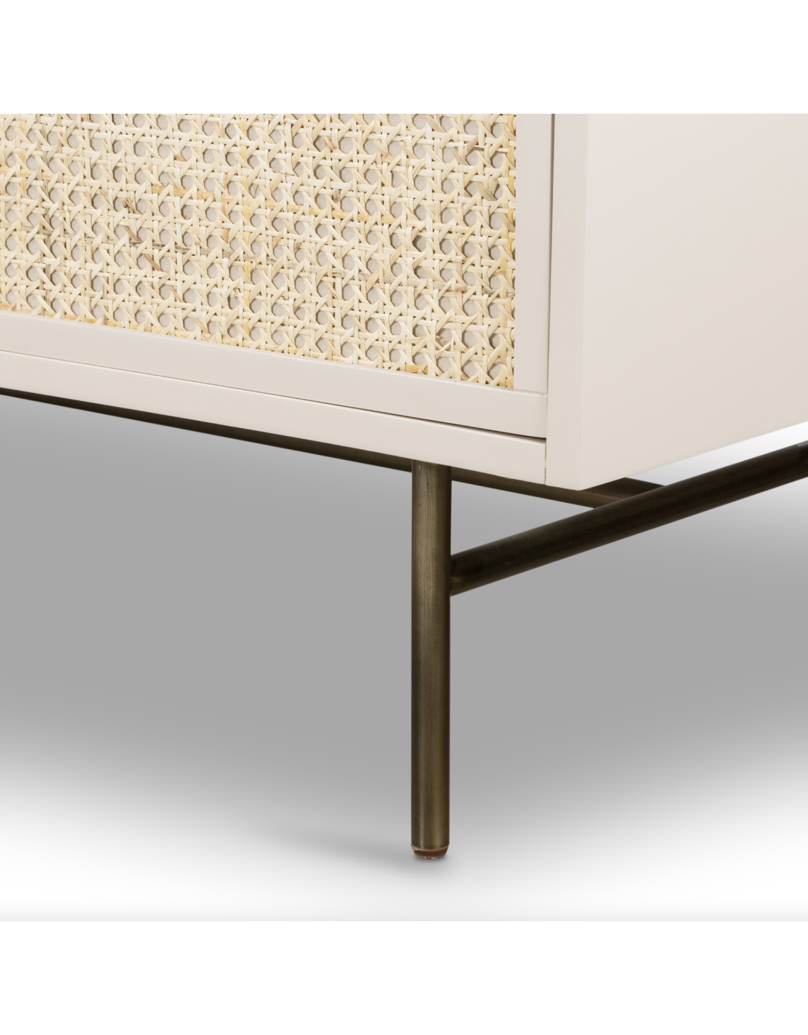 Luella 6 Drawer Dresser in Matte Alabaster