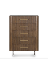 Fletcher 5 Drawer Dresser in Bluestone