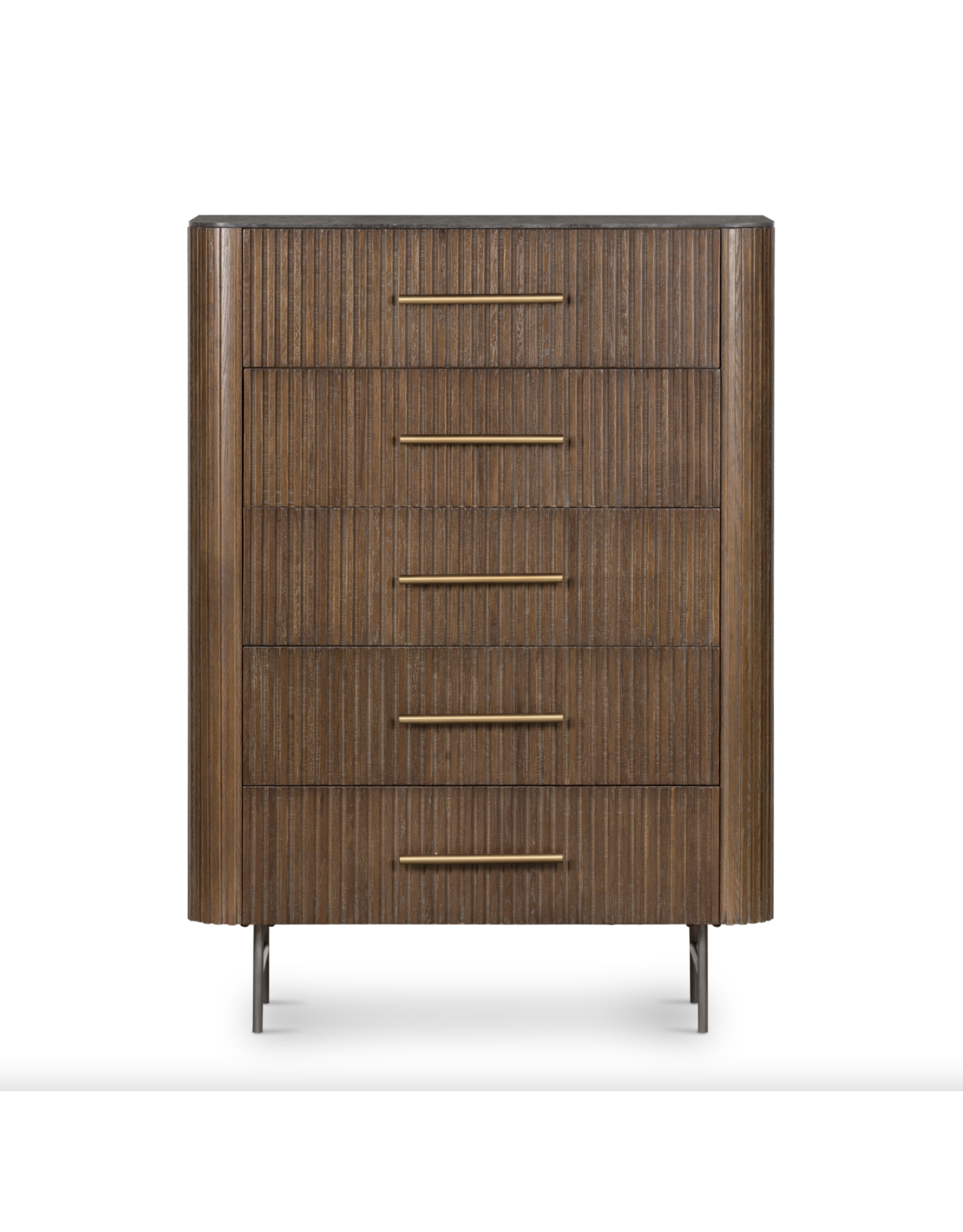 Fletcher 5 Drawer Dresser in Bluestone