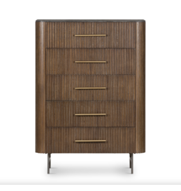 Fletcher 5 Drawer Dresser in Bluestone