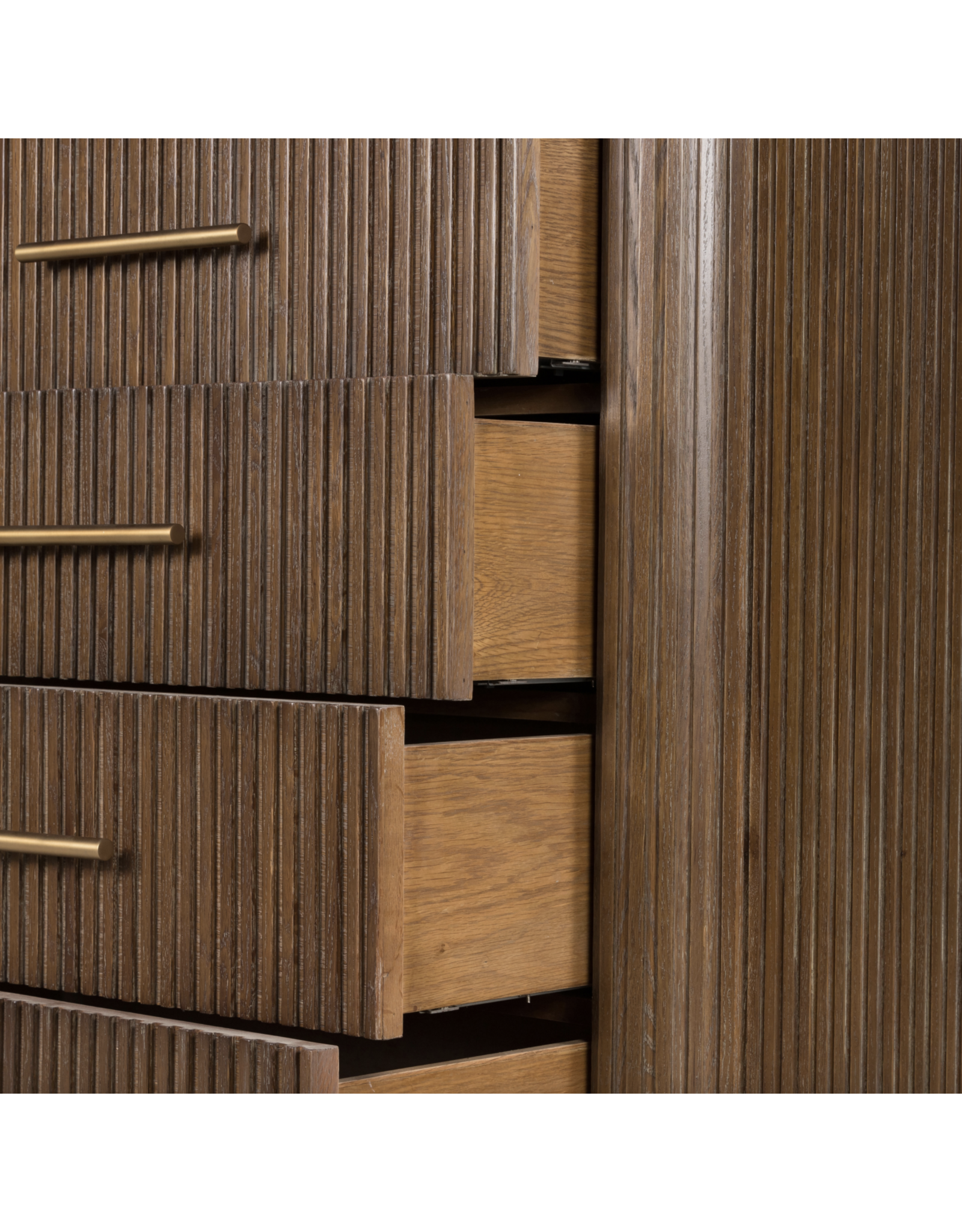 Fletcher 5 Drawer Dresser in Bluestone