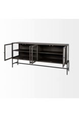 Arelius Sideboard in Dark Brown