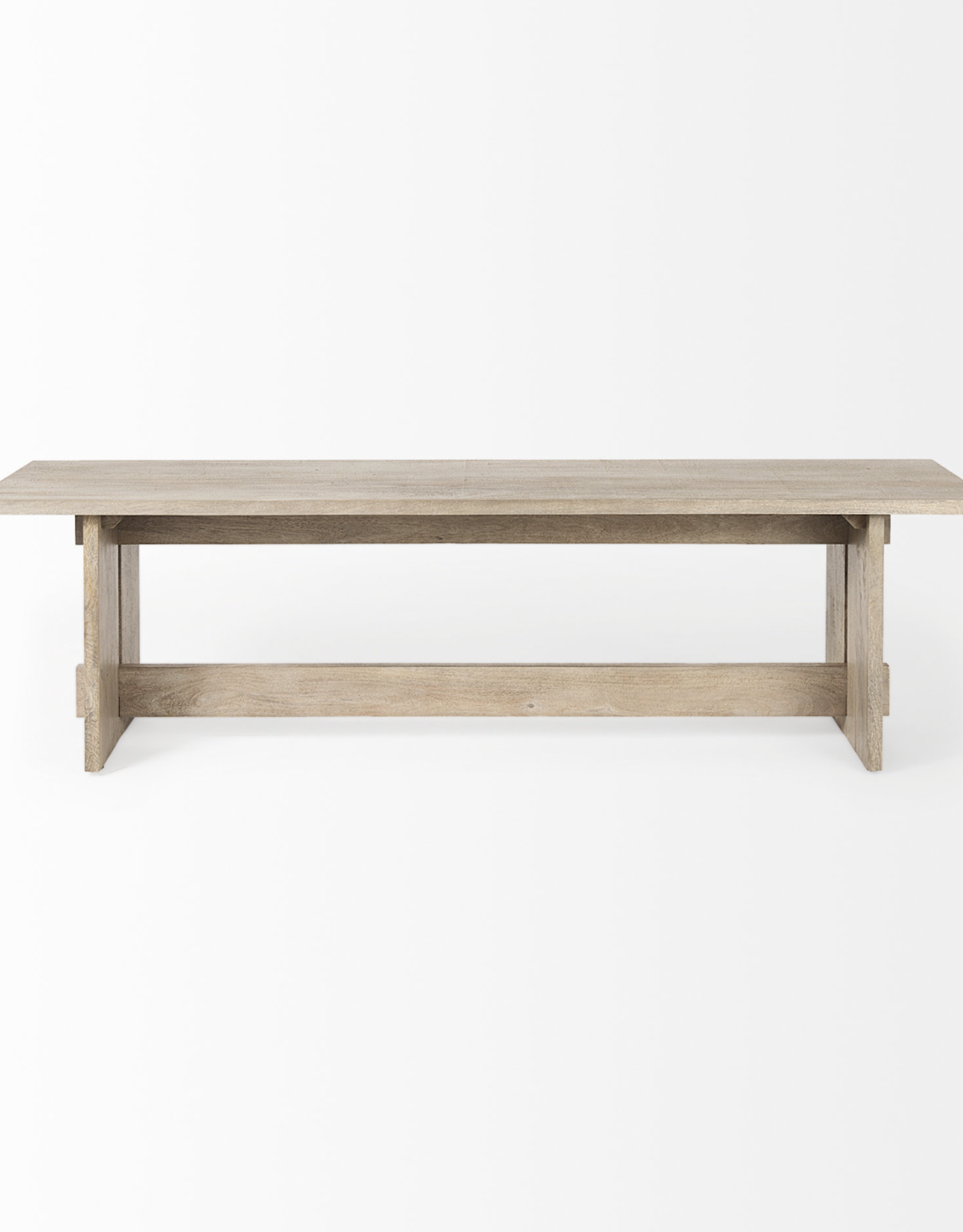 Aida Bench in Light Brown