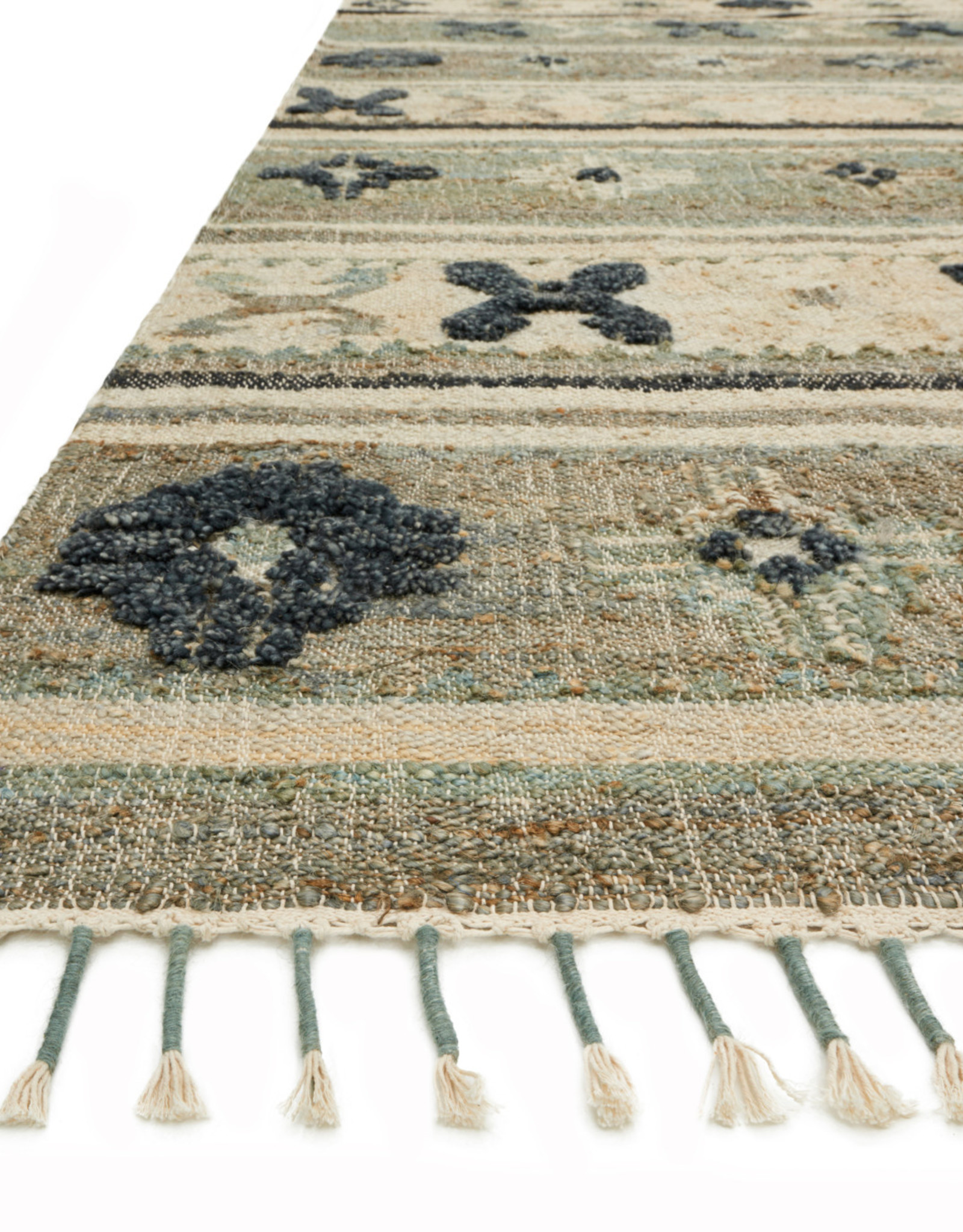 Loloi Owen Rug OW-01 - Aqua/Ink