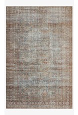 Chris Loves Julia x Loloi Jules Rug JUL-05 Lagoon / Brick