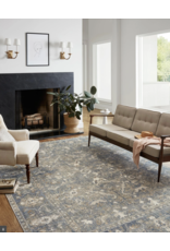 Chris Loves Julia x Loloi Rosemarie Rug ROE-03 - Sand/Lagoon
