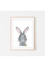 Bunny Nursery Print 11x14