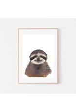 Sloth Nursery Print 11x14