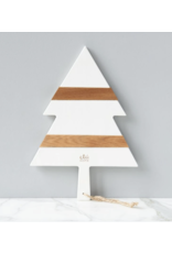White Mod Tree Charcuterie Board, Small