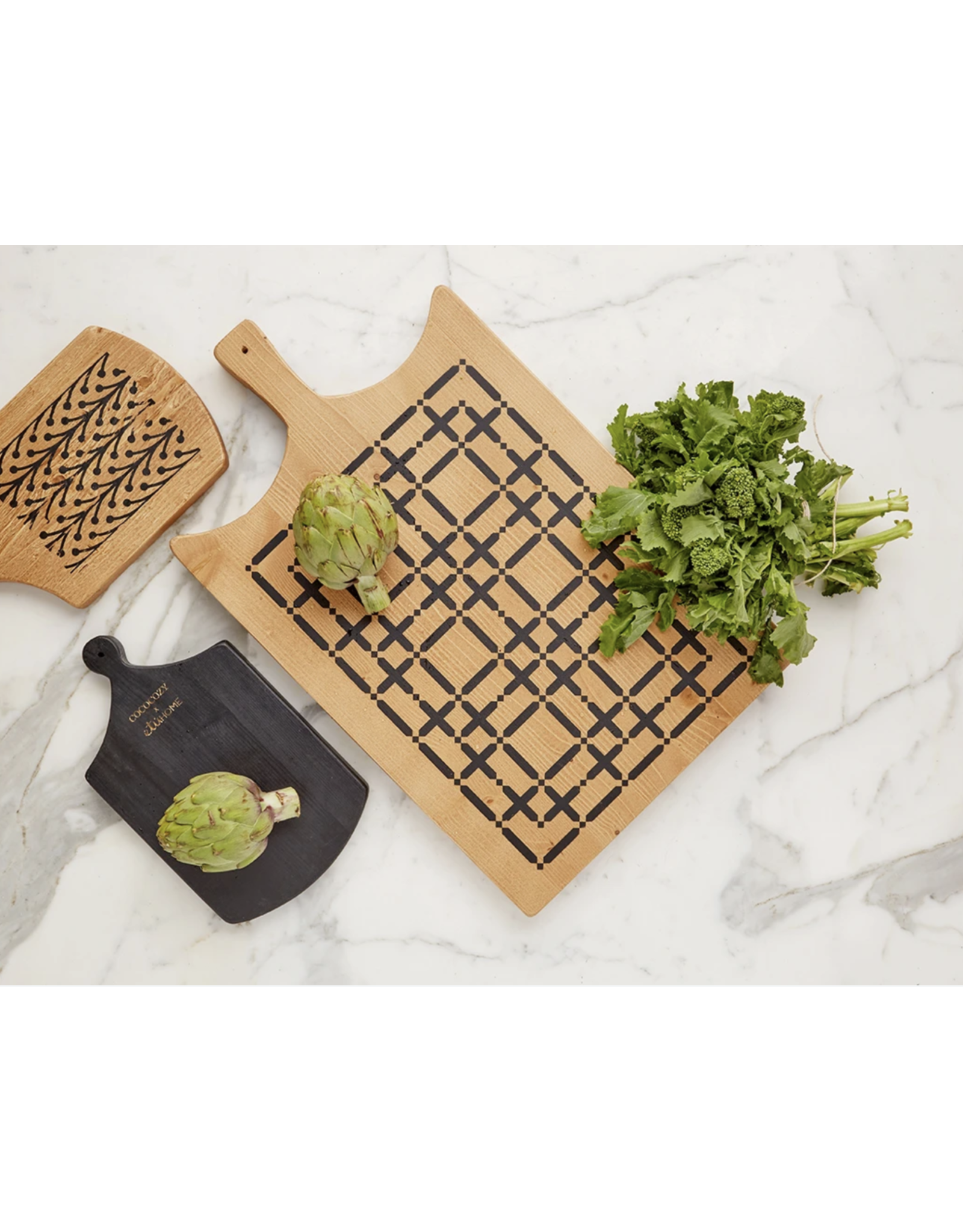 Cococozy Plaid Serving Board