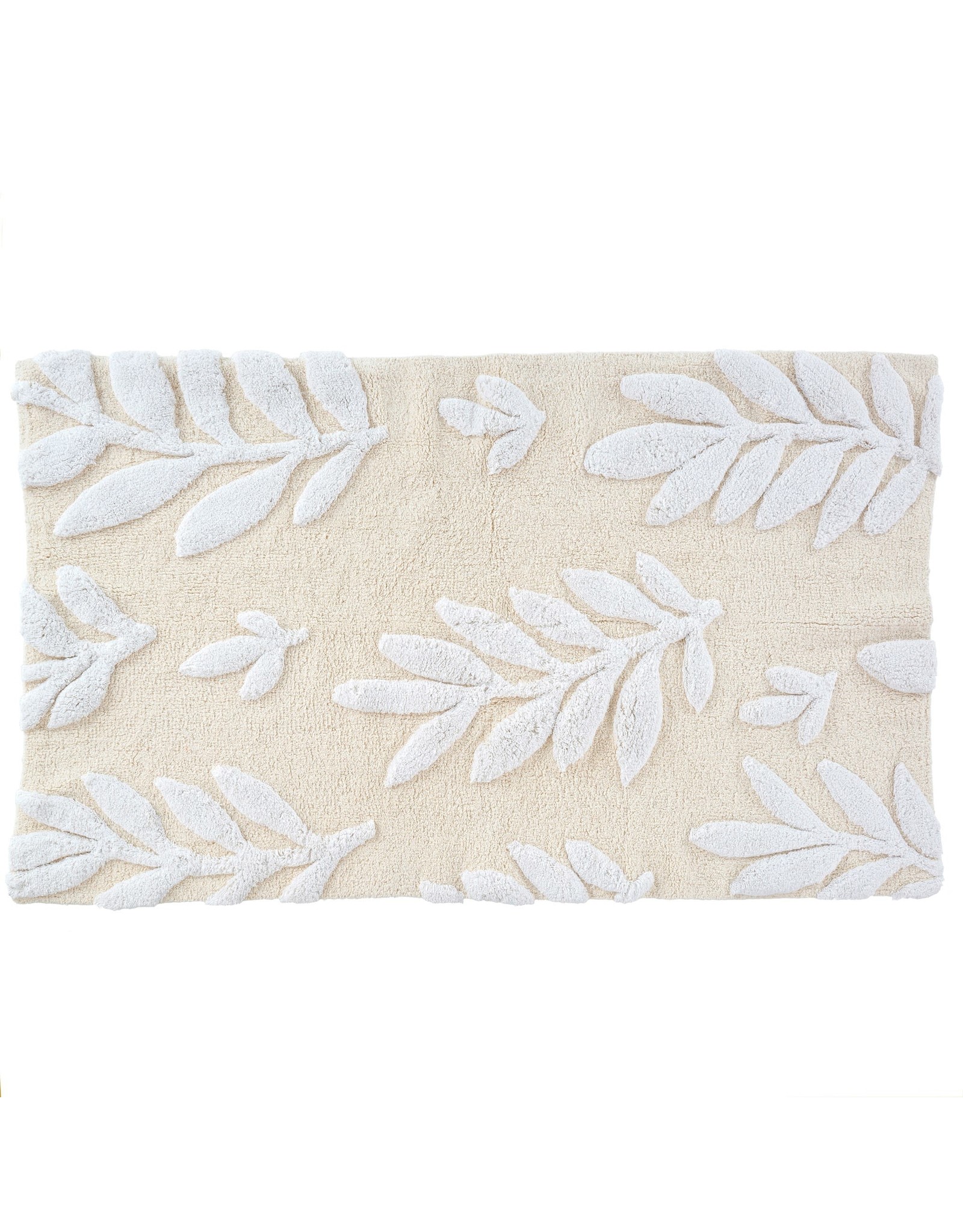 Fern Fronds Double Wide Bath Mat