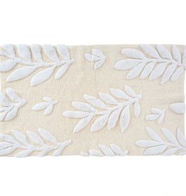Fern Fronds Double Wide Bath Mat