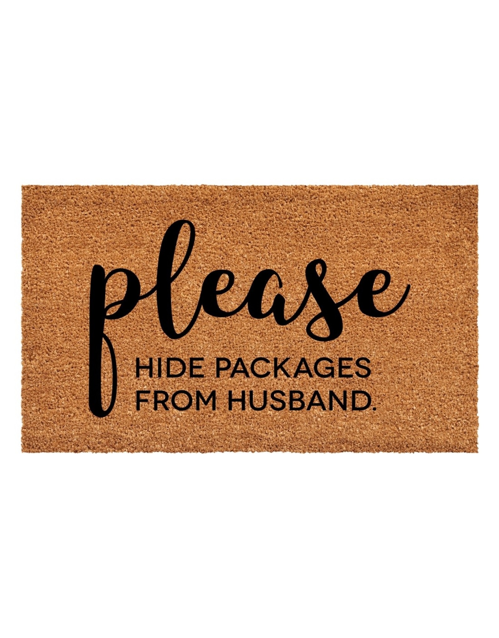 Hide Packages From Husband Doormat