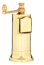 5" Chef's Mate Brass Pepper Mill