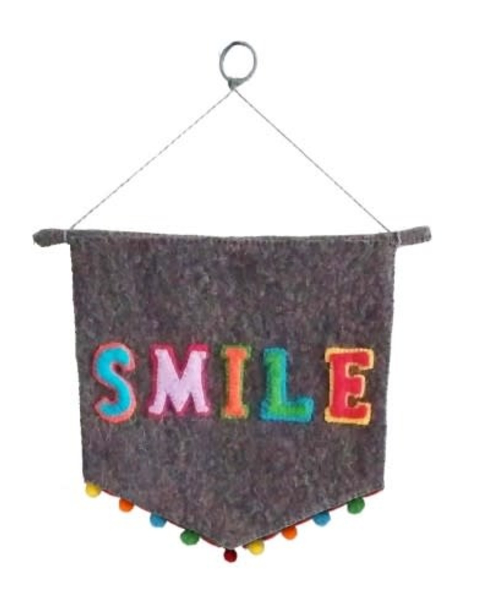 Smile Wall Pennant