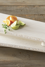 Beaded Footed Serving Board