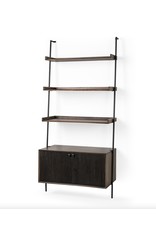 Grace Two-Toned Shelving Unit