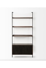 Grace Two-Toned Shelving Unit
