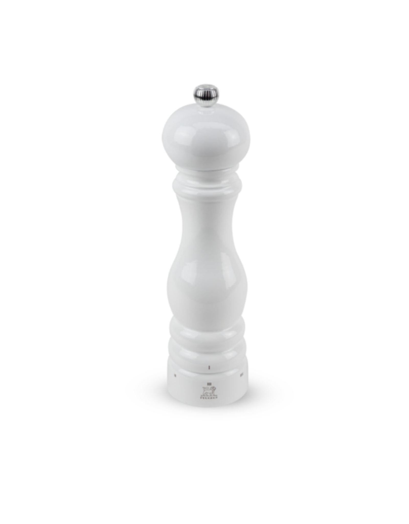 Paris White Lacquer Salt Mill