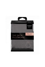 Satin Pillowcase, Charcoal - Standard
