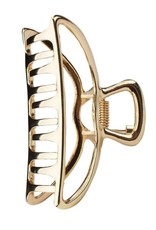 Open Shape Claw Clip - Gold